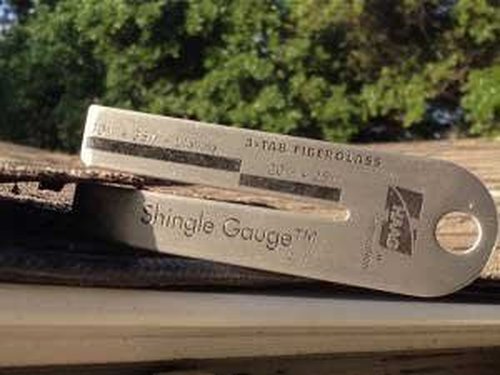 Haag Shingle Gauge, Shingle Gauge Tool, 1/12 Shingle Gauge, Haag 12/1 Shingle Gauge Tool, Haag Engineering Shingle Gauge Tool