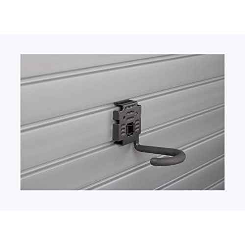 HandiWall 5" Bike Hook with Locking Bracket for Bike Storage on Garage Slatwall Panels