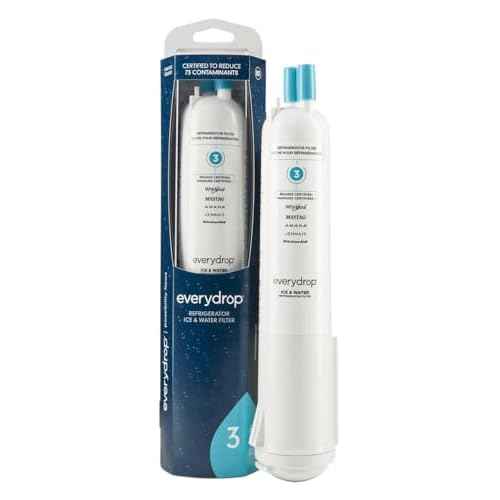 everydrop¢ç by Whirlpool Ice and Water Refrigerator Filter 3, EDR3RXD1, Single-Pack