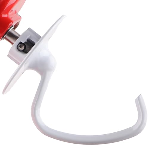 MEET JUICE K45DH Coated C-Shaped Dough Hook for KitchenAid Tilt-Head Mixers, 4.5–5 Qt Bowls