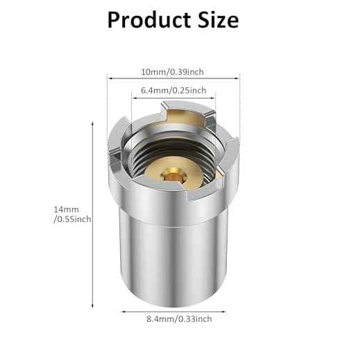 8 PCS 510 Thread Magnetic Adapter for Electronic Devices