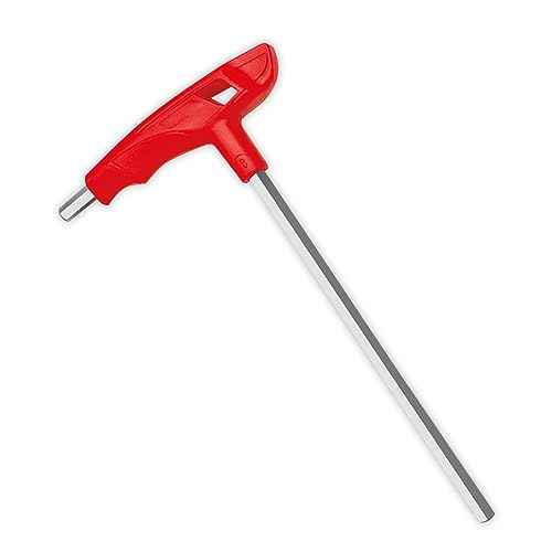 WISEUP 5mm t handle allen wrench set Metric,CR-V heavy duty hex key set with long arm