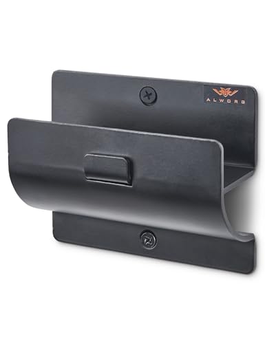 ALWORG Black Heavy Duty Ladder Hook - Single Wall Mount Garage Organizer