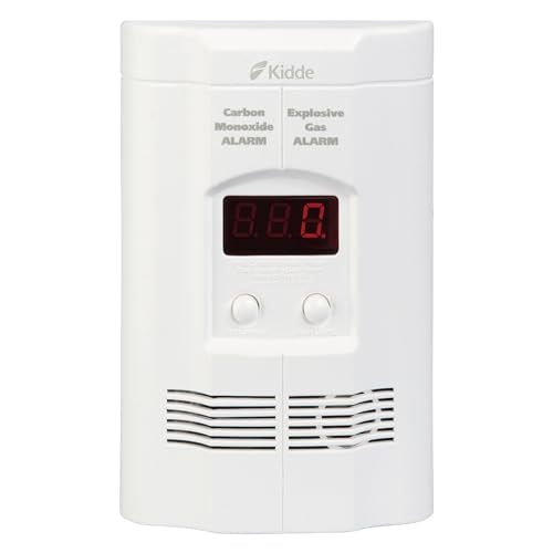 Kidde 3rd Edition Carbon Monoxide & Explosive Gas Alarm Pack - Plug-in with Battery Backup
