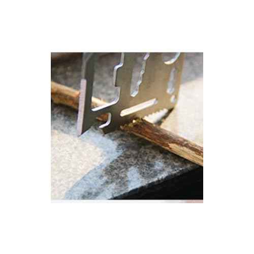 Survival Credit Card Multitool, 11 in 1 Beer Opener Survival Card Tool,Wallet Multitools Card Perfect for Fathers Men Gadgets Stocking Stuffers for Men (12 PCS) (Silvery)