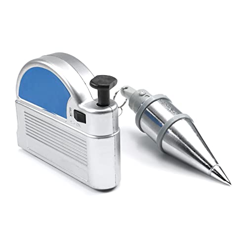 Magnetic Plumb Setter, 20Ft Auto-Retract Line for Construction