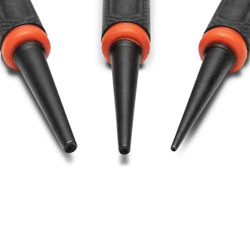 Crescent 3 Piece Set, 5" Gripped Punch - CNPS12332G