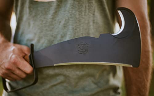 Woodmans Pal 284 - Multi-Use Axe Machete with Sheath - Survival Machete Ideal for Camping, Fishing, Hunting, Bushcraft - Perfect Brush Axe for Surveying
