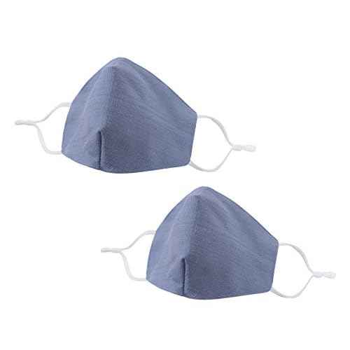 Allsense Unisex Reusable Breathable Cotton Linen Face Mask Washable Fashion Cover
