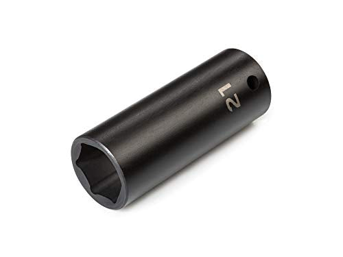 TEKTON Deep Impact Socket 1/2 Inch Drive 21mm 6-Point – Heavy Duty Chrome Vanadium