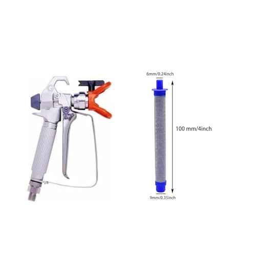 10 Pack 288749 Airless Spray Gun Filter 60 Mesh Compatible for Filter Spray Gun Models SG10, SG20, SG Pro, SG2, SG3 Airless Spray Gun Filter