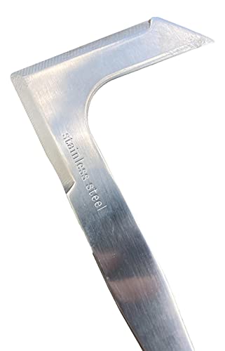 Garden Guru 1 Pack Patio Crack Weeder Tool Stainless Steel Ergonomic Handle