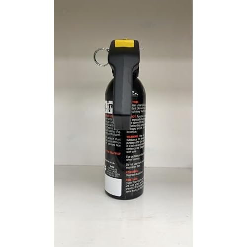 Phoenix Home Shield ? Home Defense Unit - Pepper Gel with UV Dye - Full Grip, Pull Pin, Gel is Safe & Maximum Strength, Maximum Distance + Maximum Bursts = Maximum Safety, 25 Foot Range