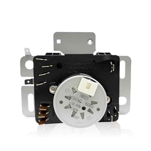 Upgraded W10642928 WPW10642928 Dryer Timer Compatible with Maytag MEDX655DW1 MEDX655DW0 MGDX655DW2 MGDX655DW0 Dryer etc. Replacement for PD00043061, 4448993, AP6023568, PS11756913, EAP11756