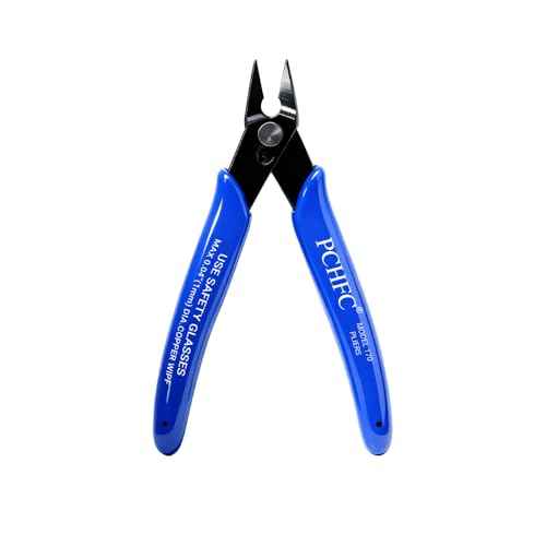 Creativity Blue Flush Cutter Mini Diagonal Cutting Pliers Side Cutter Nippers Wire Cutter