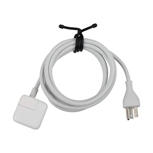 Nite Ize GT12-01-2R3 Original Gear, Reusable Rubber, 12 Inch, Black, 2-Pack, Made in The USA Twist Tie, 2 Count (Pack of 1)