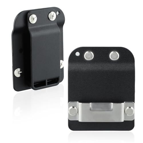 Tape Measure Holder for Belt, Tape Measure Belt Clip, Measuring Tapes Holder Fits Up to 2" Tool Belts, Quickly Grab or Hang