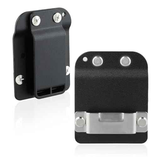 Tape Measure Holder for Belt, Tape Measure Belt Clip, Measuring Tapes Holder Fits Up to 2" Tool Belts, Quickly Grab or Hang