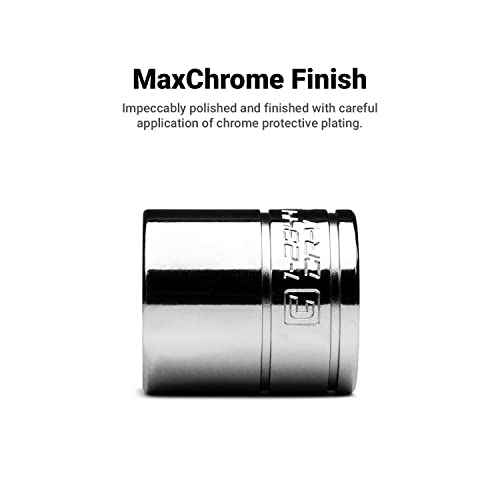 Capri Tools 14 mm Shallow Socket, 1/4 in. Drive, 12-point, Metric