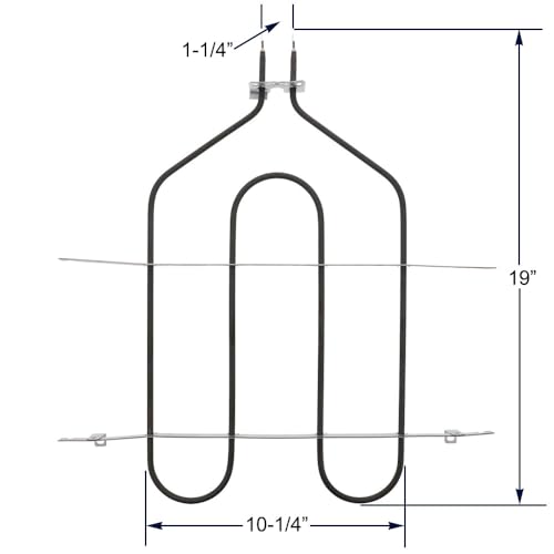 PRYSM WB44T10009 Oven Broil Element for GE/Hotpoint/RCA 770548 Replacement