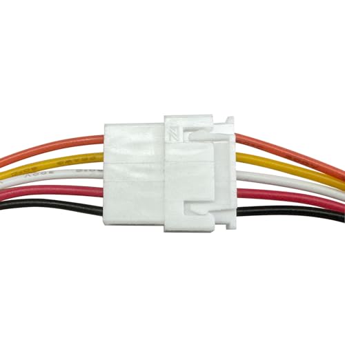 20Pcs XH2.54mm Male Female Extension Cord Connectors, 2-5Pin Wire Terminals