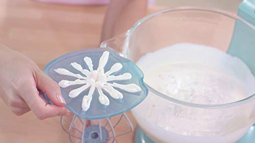 Whisk Wiper PRO Blue - Stand Mixer Accessory for KitchenAid 6-Wire Whisks