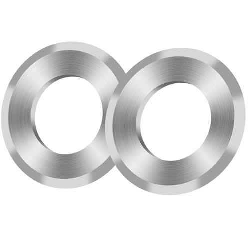 2 PCS Manual Wire Stripper Replacement Blades, Tungsten Steel, Silver