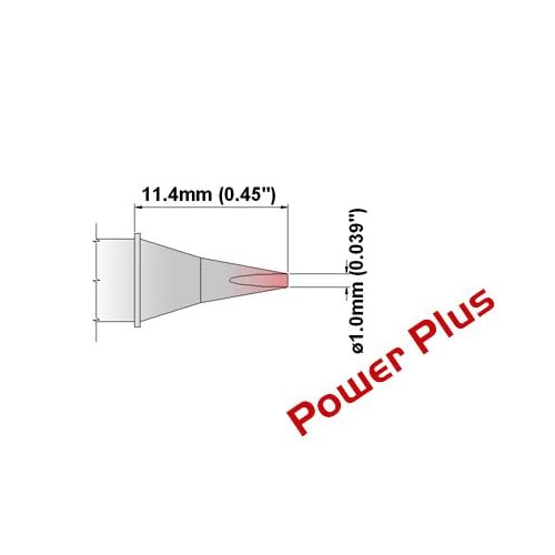 Thermaltronics M7CH178H Chisel 30deg 1.0mm (0.04in), Power Plus