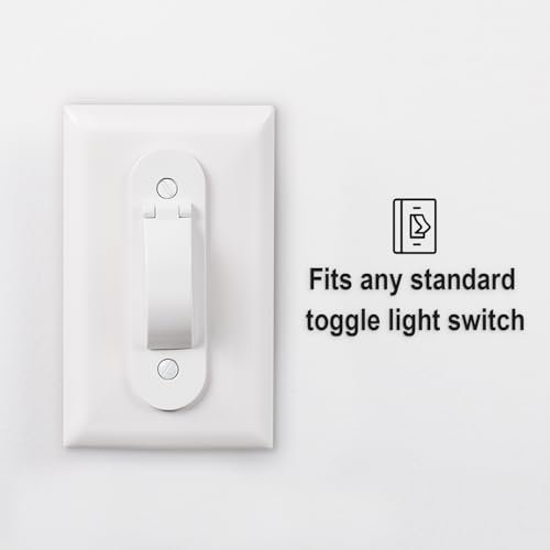 Child Proof Light Switch Cover Guard - 1 Pack White Toggle Switch Protector