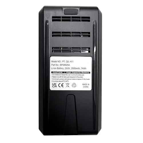 DCH 2500mAh Battery Replacement for Eureka H11 Handheld Cordless Vacuum C H11 BP28825A