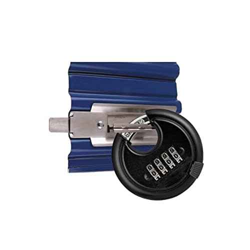 70mm Combination Discus Lock£¬ Disc Padlock Combination for Garage, Outdoor Fence, Shed, Storage Unit, Trailer, 1 Pack