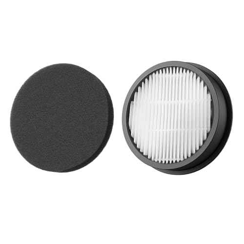 SMOTURE VAC02 Vacuum Replacement HEPA Filter 1 pcs and Sponge filter 1 pcs