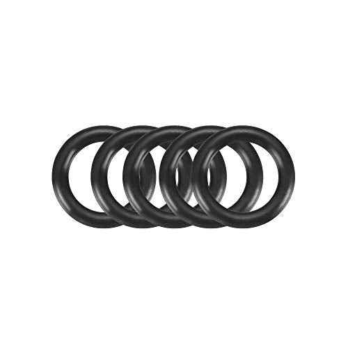 uxcell Nitrile Rubber O-Rings 14.6mm OD 9.8mm ID 2.4mm Width, Metric Sealing Gasket, Pack of 50
