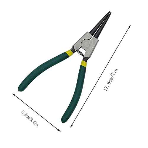 Snap Ring Pliers£¬Heavy Duty Internal/External Circlip Pliers Ring Remove Retaining Pliers(7 Inch)