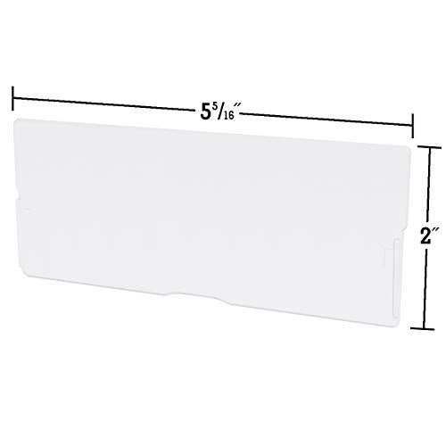 Akro-Mils 40717 Large Drawer Divider 6-Pack, Clear – Plastic Cabinet Organizers