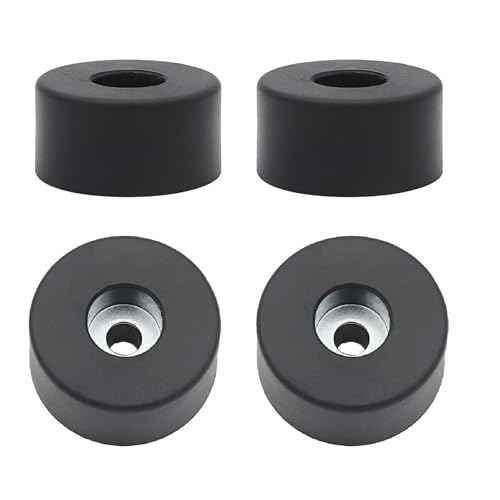 [4-Pack] 192310GS Anti Vibration Rubber Feet for Air Compressors, Generators & Pressure Washers Isolation Pads Compatible with Coleman Powermate 094-0026, Sanborn E106661, D091007