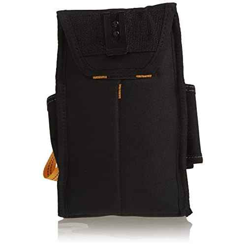 CLC Custom Leathercraft 1524 Ziptop Utility Pouch, Medium, Black, 11 Pockets