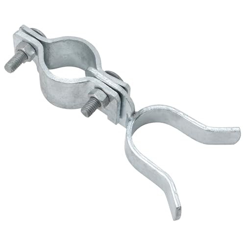 VIVIDA 1-3/8" Chain Link Gate Latch with Padlock Hole, Fence Gate Fork, 1 Piece
