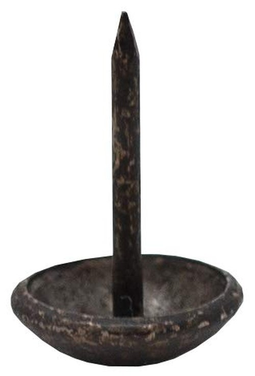 ComfortStyle Premium Upholstery Tacks, Nailhead Decorative Trim for Furniture, 7/16-inch Diameter (100, Dark Antique Brass)