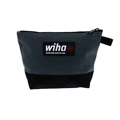 Wiha 91473 Cordura Multi Purpose Heavy Duty Zipper Tool Pouch