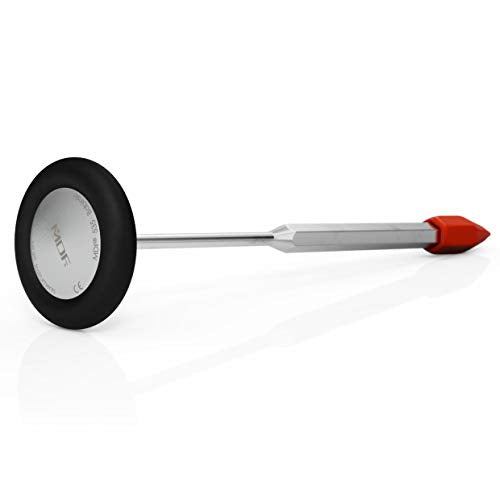 Babinski Neurological Reflex Hammer - Pointed Tip, Durable, 1 Pack - Black