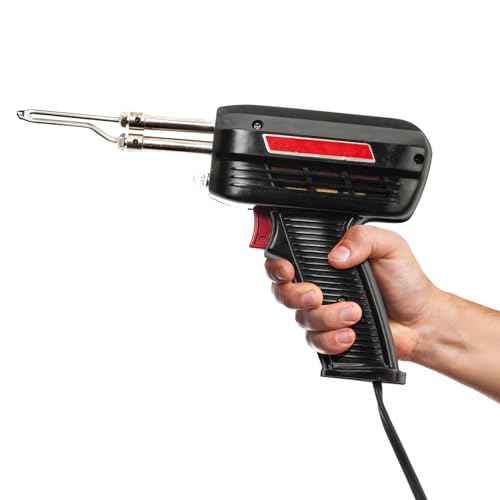 6 Pcs Standard Solder Tip Replacement 5.5 mm Soldering Gun Tip Soldering Iron Replacement Compatible with D550/d650 Solder Guns