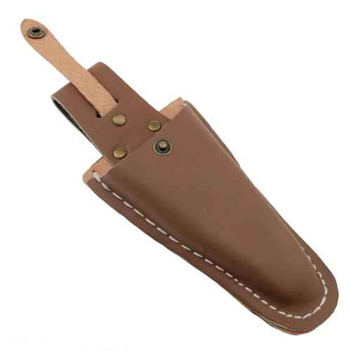 Leather Sheath Tool Holster Plier Holder for Belt Plier Holster Gardening Pliers Pouch Holder Knife Belt Holder Garden Tool Belt Trimmer Holster 1PCS