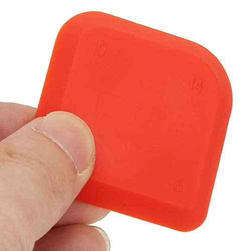 Sealant Scraper Cleaning Tool Kit, 4pcs/Set Caulk Finishing Tool Silicone Sealant Remover Smoother Finisher Scraper Cleaner Caulking Tool Kit for Kitchen Bathroom Window Floor Joint, Red