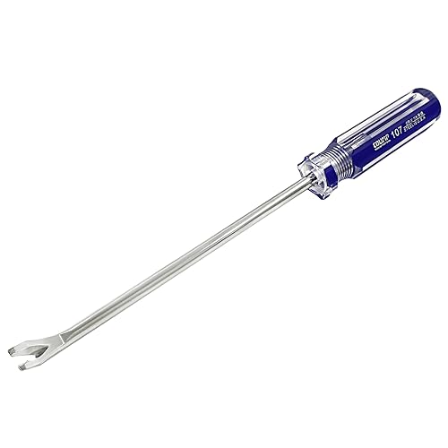 3 Pcs Tack Lifter Nail Puller, Elbow Head V Tip Nail Staple Rivet Tack Puller Screwdriver Tool, Length: 9.4"