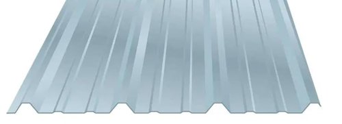 Metal Roofing & Siding Panels Galvanized Steel Versatile, Durable Used for Garages, Shed, Fencing, Homes, and More 3 ft. Wide High Profile (25, 8 ft.)