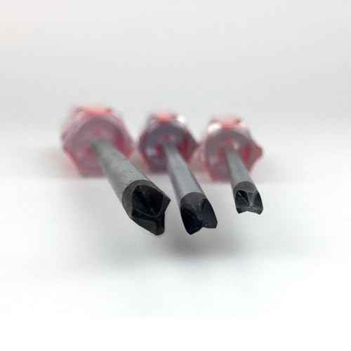 5 Piece Y Tip Screwdriver Set, Magnetic Tri Point Tip Screwdriver Bits Y000(1.5mm) Y00(2.0mm) Y0(3.0mm) Y1(4.0mm) Y2(5.0mm) Y Screwdriver Repair Tool