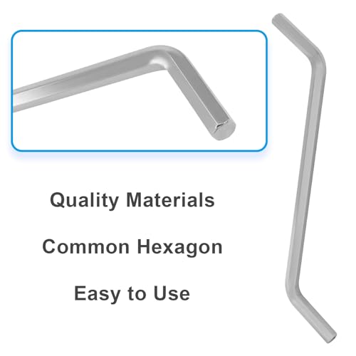 Garbage Disposal Wrench 2-Pack Hex Unjam Tool | 6.3in, 7mm Wide Hex