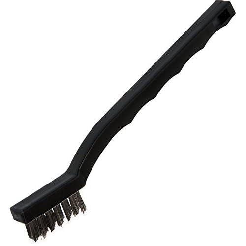 Carlisle FoodService Products 4067500 AP Single-Ended Gun Cleaning Brush, 7", Stainless Steel