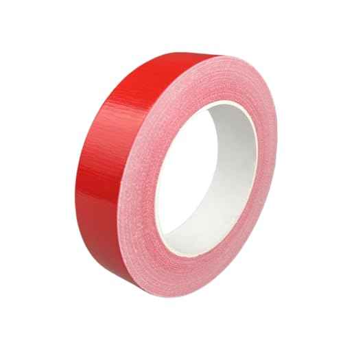 Multi-Purpose Duct Tape 1 Inch x 33 Yards, Heavy Duty, Waterproof, Great for Repairs, Packaging, Arts Crafts and DIY Projects (Red)
